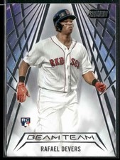Rafael Devers 2018 Topps Stadium Club Beam Team Rookie Card RC Boston Red Sox 