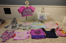 Build A Bear Summer Shirts Shorts Dresses  Accessories Lot of 12 NWT 