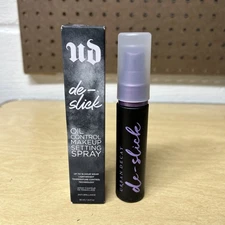 Urban Decay De-Slick Oil Control Makeup Setting Spray 1 oz / 30ml BRAND NEW BOX