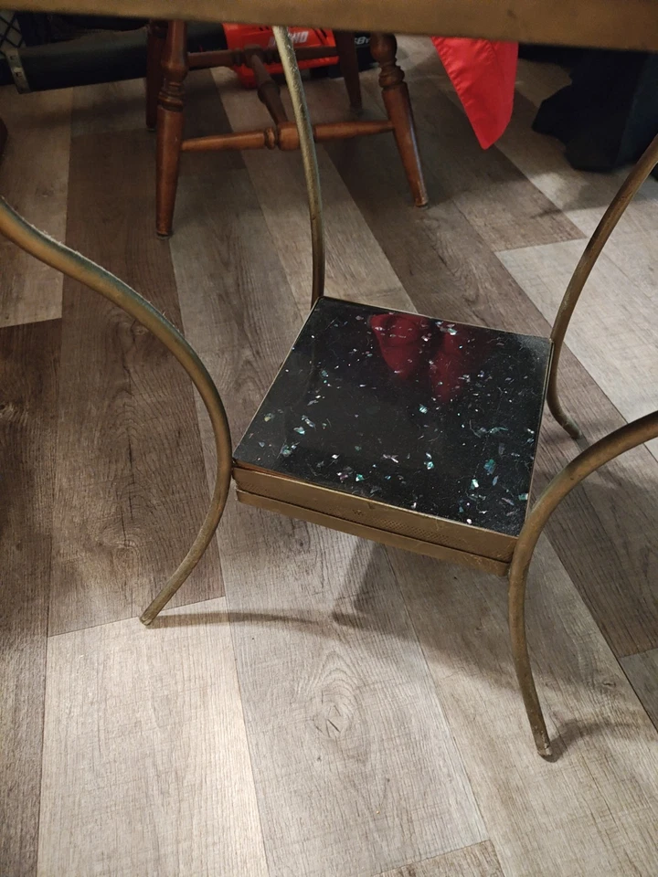 Vintage Stone Coffee Or End Table - Image 3 of 4