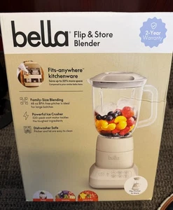 Bella Flip and Store Blender- New