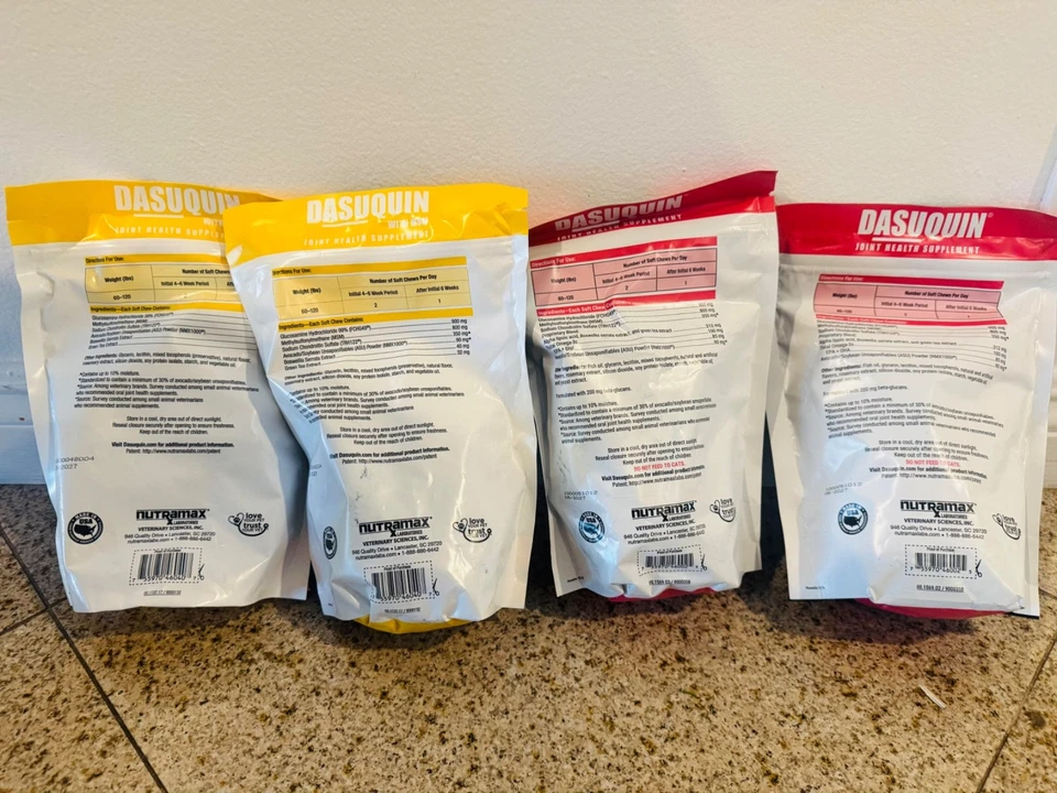 4 Dasuquin MSM Joint Health Supplement Soft Chews For LARGE Dogs 84ct  - Image 2 of 4