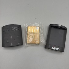 Vintage Lighter Zippo Golden Sunrays 2003 Mint in box made in USA