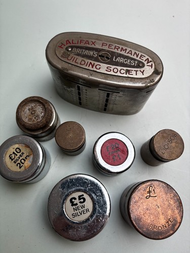 Halifax Largest Building Society Money Box & Vintage Post office weights bundle - Picture 20 of 23