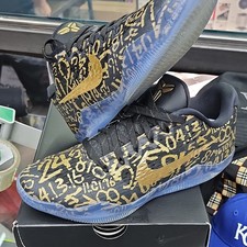 Nike Kobe 11 Protro Low Top Mamba Day Black G...