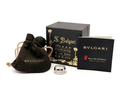 Bvlgari Save The Children Ring Sterling Silber 925 UK-L EU-52 US-6