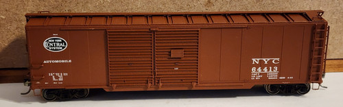 Coche de carga New York Central 50' DD Automóvil 64413 Life Like Built Kadee MTL Whl HO | Zustand: Used