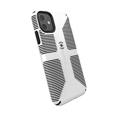  iPhone 11 - Drop Protection, Raised Bumpers & Extra Grip Slim White/Black Case