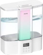 4.5L Cool Mist Ultrasonic Humidifier Baby Nursery Bedroom Quiet Timer Diffuser