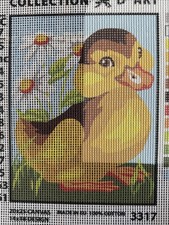 Printed needlepoint tapestry 20x25 Cm Rto Canvas Only