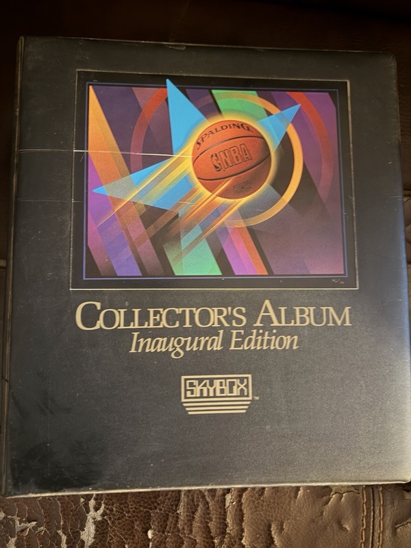 1990-91 Skybox Collector's Inaugural Binder Complete Set (1-423)