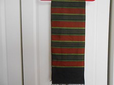 VINTAGE OBLONG SCARF--MADE IN ITALY--9" X 48"