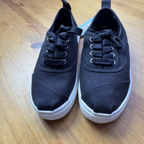 Toms cordones cupsole canvas sneakers size 12.5 nwt - Picture 11 of 12