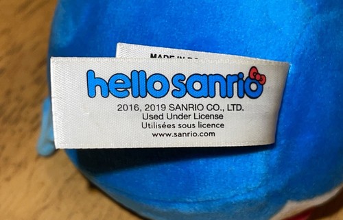 Squeezamals Hello Sanrio Tuxedo Sam Blue 3” Slow Rise Scented Plush Very Rare! - Picture 4 of 6