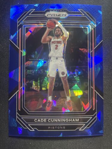 2022-23 Prizm Cade Cunningham Blue Ice Prizm #/125 Pistons
