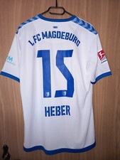 Matchworn Trikot 1.FC Magdeburg Heber Shirt Jersey Gr.L