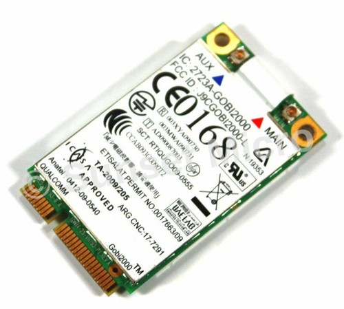 IBM Lenovo Thinkpad T410I, T510, Gobi 2000 Laptop 3G WWAN Card 78Y1398 - Picture 2 of 3