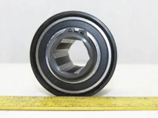 3" x 2" Flat Face Belt idler Pulley 1-1/16" Hex Bore