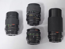 Kamera Objektiv Porst Tele GMC Macro Unizoom Telezoom X-M Konvolut 4 Stück