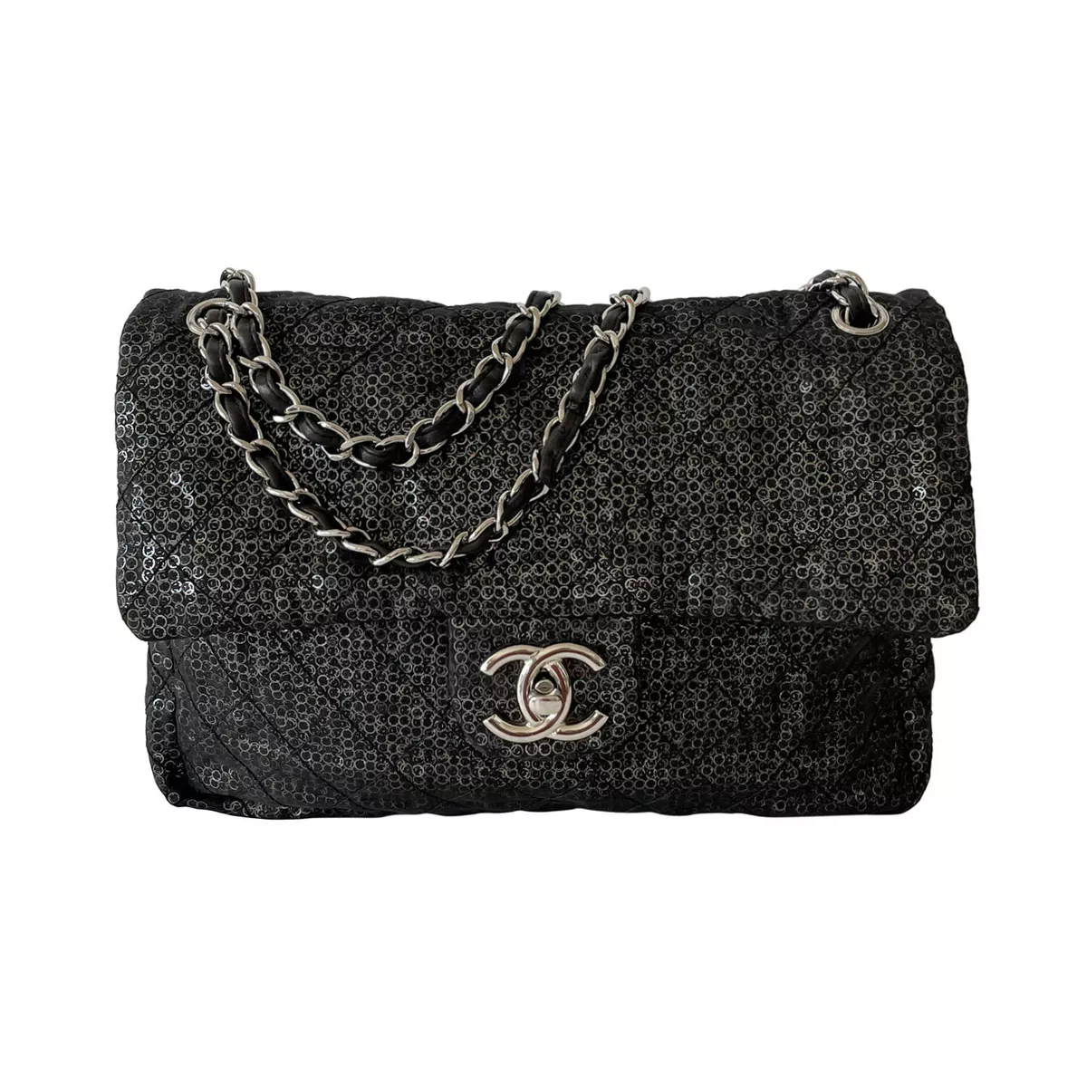 Mesh chanel deals bag