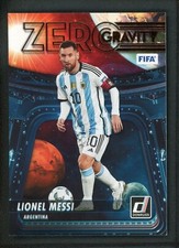 2023-24 LIONEL MESSI PANINI DONRUSS FIFA GRAVEDAD CERO NARANJA