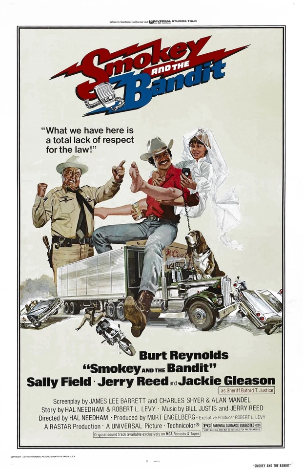 Smokey and the Bandit movie poster (a) - 11 x 17 - Burt Reynolds