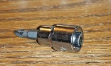 HUSKY 3/8 DRIVE  PHILIPS SELECT YOUR SIZE POLISHED CHROME