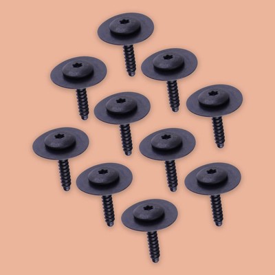 10pcs Fit For Chevrolet GM 11548270 Fender Liner Screws A5