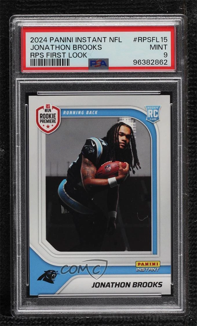 Jonathon Brooks Panini Instant NFL Rps First Look #RPSFL15 Base