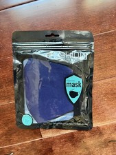 New, Fashion Navy Adjustable Face Mask