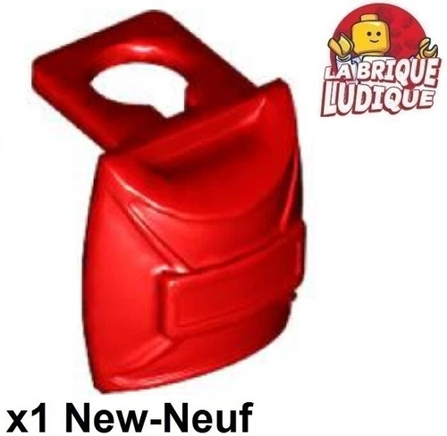 LEGO 1x Minifig Rucksack Backpack Parachute Container Rot/Rot 12897 Neu