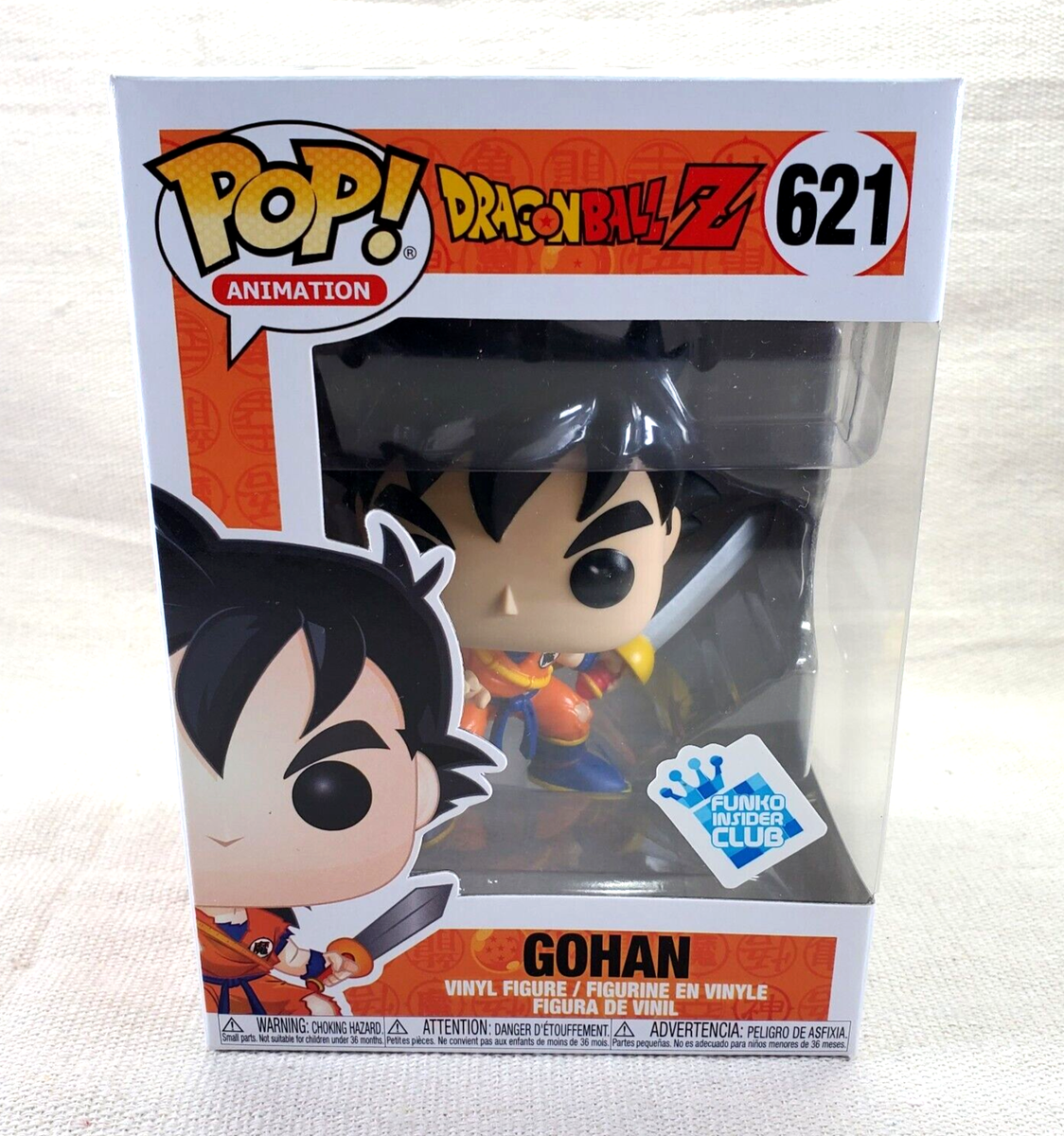Funko Pop Dragon Ball Z Gohan 621 Funko Insider Club 889698397117