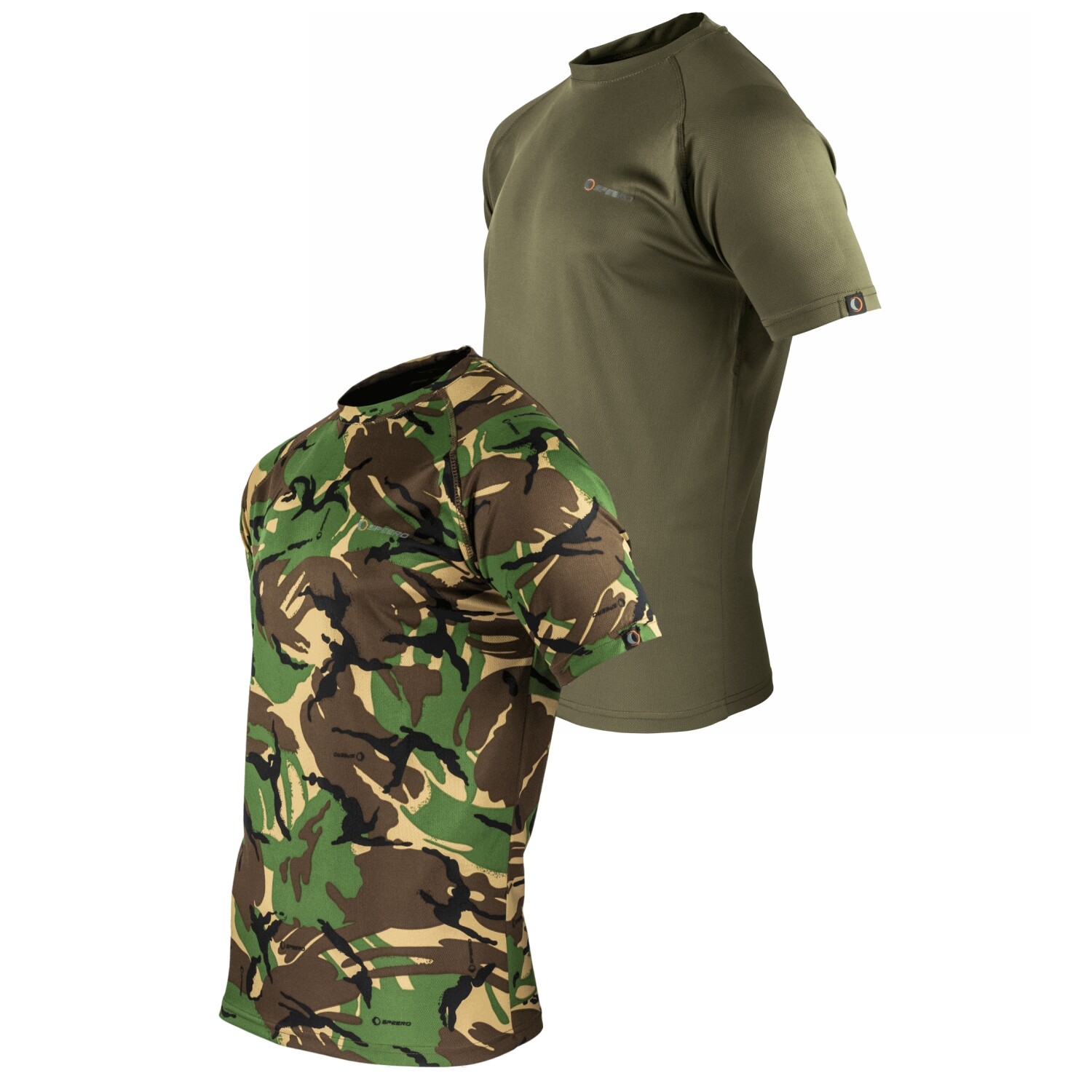 Speero TShirt Fishing Short Sleeve Top Green DPM Camo Outdoor Hunting Clothing eBay