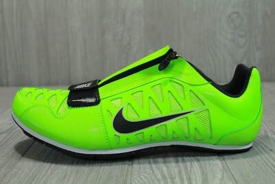 NIKE ZOOM LONG JUMP 4 (LJ4), TRACK SPIKE NEON GREEN, MEN’S SIZE 9.5 Nike Zoom Long Jump 4 Bordeaux Lime Blast for Sale  main image 3