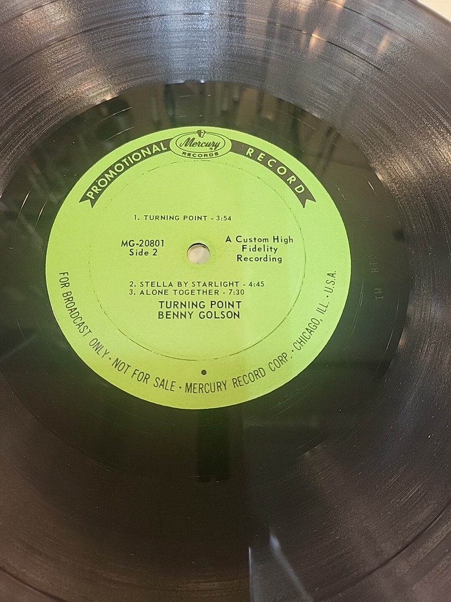 RARE MG20801 BENNY GOLSON TURNING POINT MERCURY 1962 Promotional