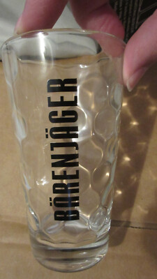Bärenjäger Barenjager Liqueur Honeycomb Drinking Glass 10 oz 