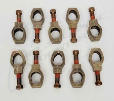 10 Direct Burial EM2DB 5/8" Bronze Grounding Rod Clamp for  1/0 - 12