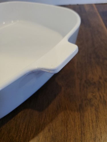 Vintage Corning Ware Microwave Footed Browning Dish 10 x 10 x 2 w/ Glass Cover - Picture 10 of 15