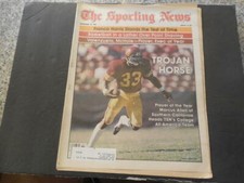 The Sporting News Dec 19 1981 Marcus Allen; Franco Harris; Valenzuela ID:45273