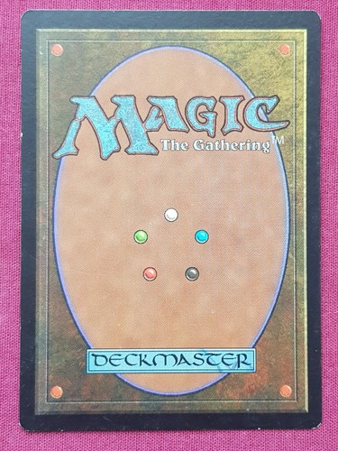 Magic The Gathering PORTAL BALEFUL STARE blue card MTG - Picture 2 of 2