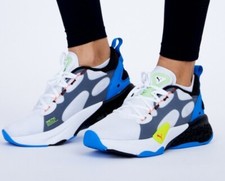  Puma Xetic Halflife 195196 02 men's running training shoes White Black Blue 