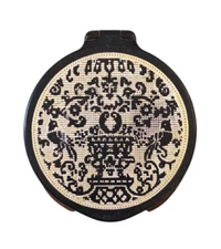 Revlon Love Pat Pressed Powder Compact Vintage 1960s Mirror Dark Rachel Makeup