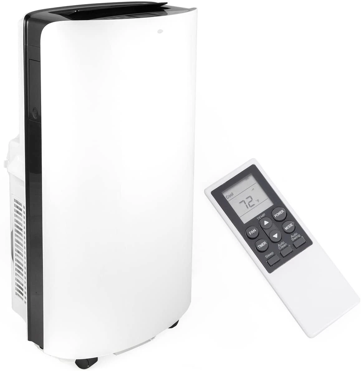 Barton 14000 BTU Portable Air Conditioner All-Year-Around Dehumidifier  Heater | eBay