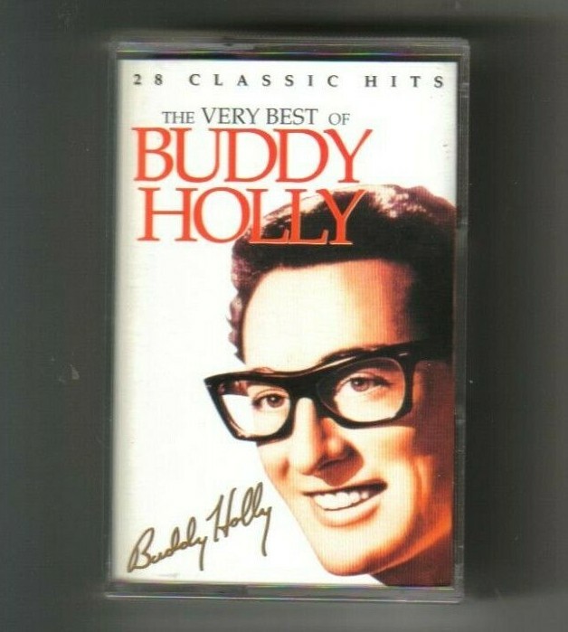 THE VERY BEST OF BUDDY HOLLY TAPE CASSETTE 28 TRACKS 1996
