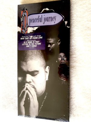 HEAVY D PEACEFUL JOURNEY NOW THAT WE FOUND LOVE PROMO BOX SET HYPE STICKER LP