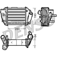 Denso LadeluftküHler FüR Audi A4 Avant 8E5 B6 8H7 8HE B7 8E2 DIT02005