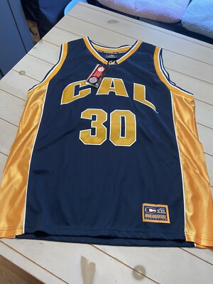 Vintage Cal Golden Bears #30 Colosseum Basketball Jersey Size XL NWT