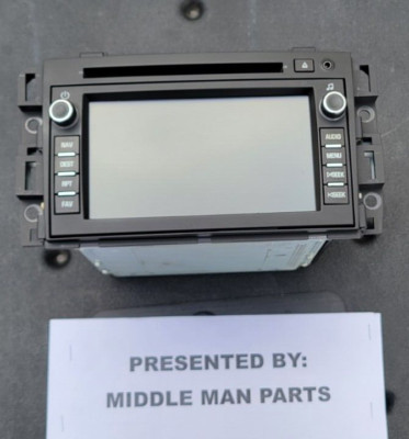 10 11 12 Buick Enclave AM FM Radio CD GPS Navigation 20900943 GMT967BTNAV1