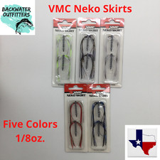 VMC Weighted Neko Skirts 1/8oz. Five Colors T...