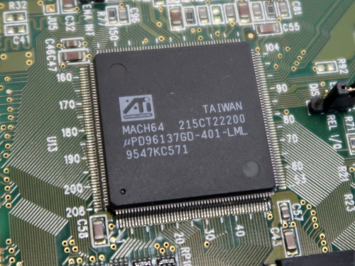 ATI Mach64, VRAM 2MB, PCI, VGA, ATI 109-33100-10, WORKING VINTAGE CARD - Picture 5 of 5